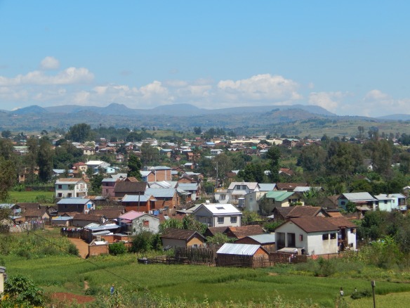 View of the countryside that surrounds Antsirabe