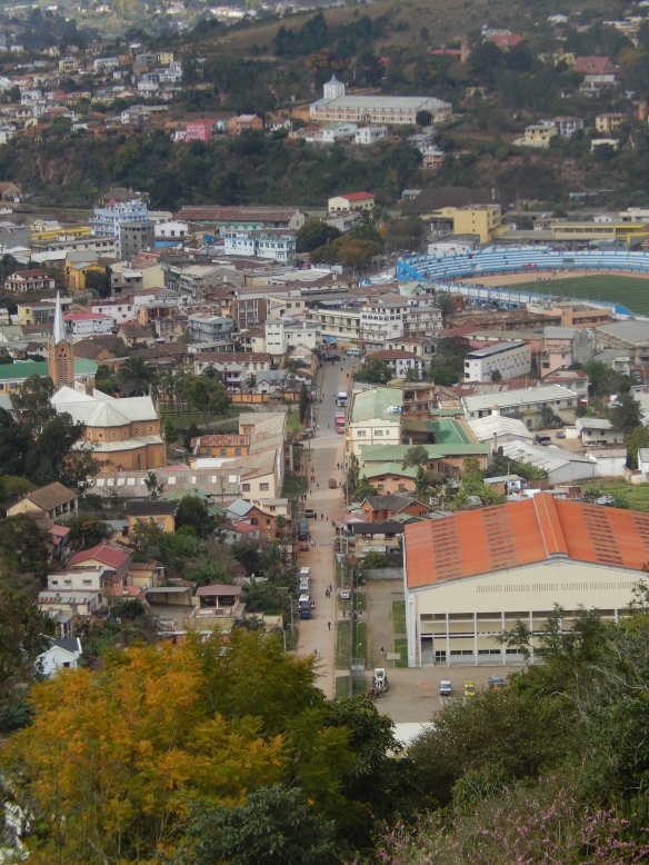 A look at one of the neighborhoods of Fianar